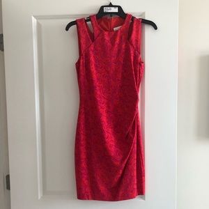 Pretty Cache cocktail dress